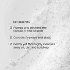 PHILIP KINGSLEY | Body Building Weightless Shampoo | Volumizing Shampoo for Fine, Limp, Flat, Flyaway Hair | Hydrates, Thickens, Lifts and Adds Volume and Shine | 16.9oz