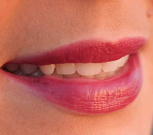 Fifth & Skin BOTANICAL Lipstick (CHERRY) | Vegan | Natural | Organic | Certified Cruelty Free | Paraben Free | Petroleum Free | Healthy | Moisturizing | Vibrant Color that's Good for your Lips!