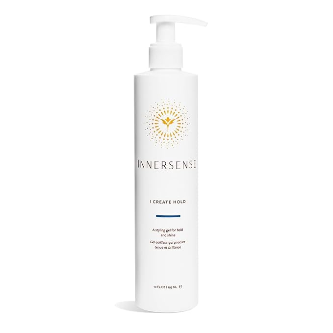 INNERSENSE Organic Beauty - Natural I Create Hold Styling Gel | Non-Toxic, Cruelty-Free, Clean Haircare (Full Size, 10 fl oz | 295 ml)