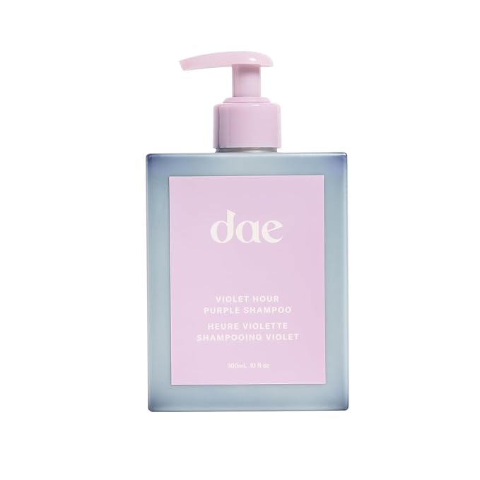 DAE Violet Hour Purple Shampoo - Fights Brasiness, Enhances Color, & Repairs Damage (10 oz)