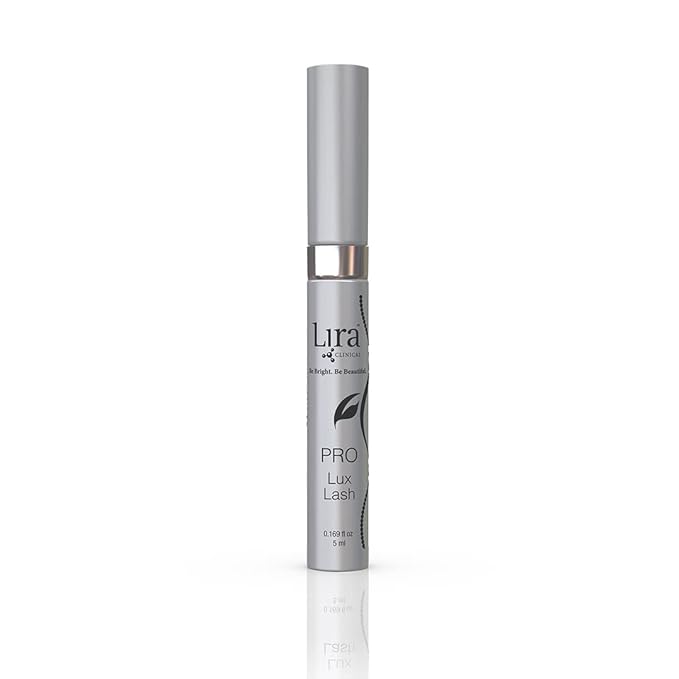 Lira Clinical Pro Lux Lash - Eyelash Growth Serum with Plant Stem Cells - Eyelash Enhancing Serum to Promote Longer and Thicker Eyelashes - Non-Prostaglandin and Paraben-Free - 0.17 Ounce