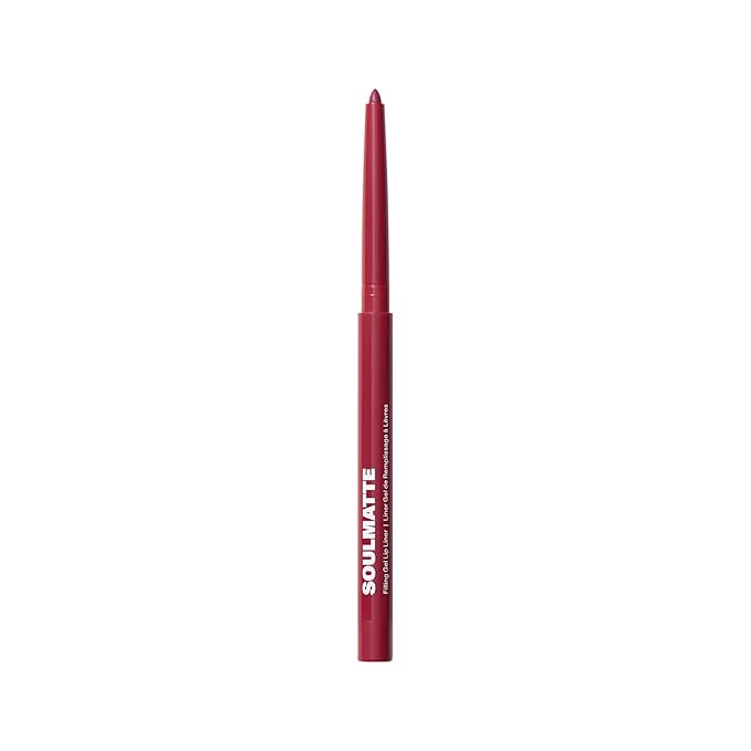 MORPHE Soulmatte Gel Lip Liner - Creamy Lip Pencil with a Matte Formula - Precision Contour Pencil with Sweet Almond & Tea Seed Oil for Long-Lasting Definition - Bella (0.007 oz)