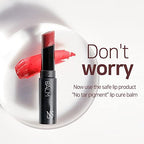 Lux Triple Lip Cure Balm (0.17 oz) (Pure) 4 million units sold in Korea, Natural Tinted Korean Lip Balm, Petroleum/Paraben Free, Lip Butter,lip balm hydrating,tinted moisturizer