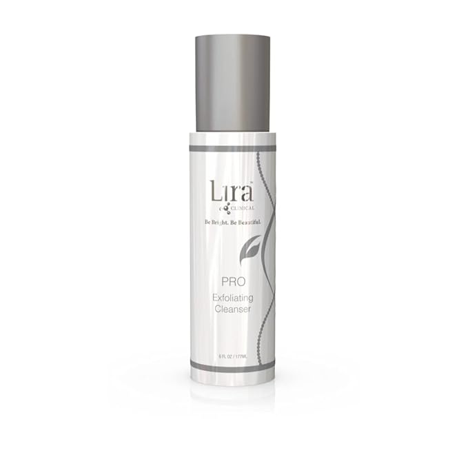 Lira Clinical- PRO Exfoliating Cleanser with Salicylic Acid for Acne Prone or Aging Skin (6 Ounce)