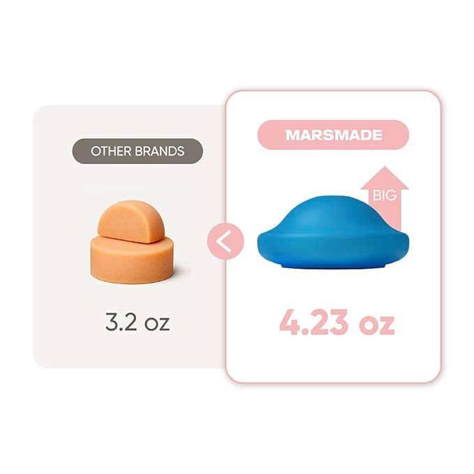 Rosemary Shampoo Bar 2.0 - Hydrating & Moisturizing Natural Hair Soap Bar Shampoo for Hair Volume & Scalp Nourishment - Bathing Soap Solid Shampoo for All Hair Types (120g, 4.23oz)