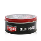 Uppercut Deluxe Barbers Collection Deluxe Pomade, 10.5 oz / 300g - Strong Hold, High Shine Hair Pomade – Water-Based, Easy Washout – Classic Barber Styling for Slick Backs, Side Parts & Pompadours