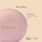 HANNI Cocoon Cleanse Serum with Shea Butter, Soap-Free Body Wash and Shaving Cream Replacement, Hydrating Cleanser with Eucalyptus, 3.7 oz