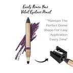 Artisan L'uxe Beauty Velvet Jumbo Eyeliner Pencil Smokey Eyes in 3 Minutes Water Proof, Smudge Proof, Long Lasting Age Defying Essential Oils Entice (Shade: Violet)