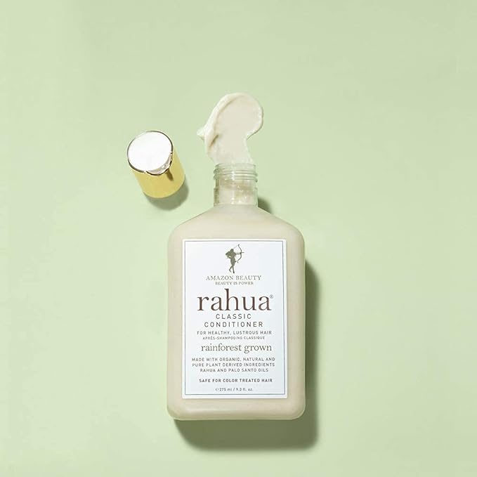 Rahua Classic Hair Conditioner, Vegan Hydrating Hair Care Oil, Quinoa, Organic Aloe Vera, Rosemary, Natural Palo Santo for Scalp Care, Promotes Growth, Silicone Free, 9.3 Fl Oz