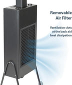 SKINACT Hooded Conditioning Hair Dryer 1150W with Stand, 60-Minute Timer, Temperature Adjustable, Angle & Height Adjustable Downdraft Hood