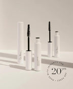 Ere Perez - Natural Almond Oil Mascara | Strengthen, Lengthen, Nourish Lashes | Smudge-Proof, Water Resistant, Low Irritation | Vegan, Cruelty-Free, Clean Beauty (Black, 0.35 oz | 10 ml)