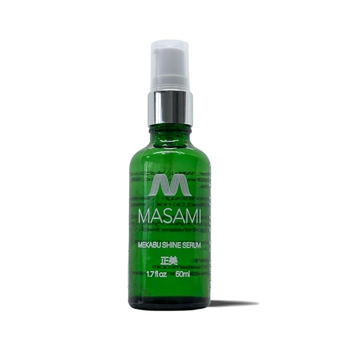MASAMI Mekabu Hydrating Shine Serum | Sulfate Free | Paraben Free | Phthalate Free | Cruelty Free | Vegan | Salon Quality | Color Safe