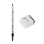 Jillian Dempsey Khôl Eyeliner & Sharpener Bundle: Rich Brown Eyeliner Pencil with Built-In Smudger + Precision Sharpener