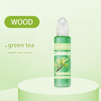 2pcs Cuticle Oil Roller Nourishing Moisturizing Roll On Cuticle Oil for Convenient Portable Nail Rollerball for On the Go Hydration and Care (rose&green tea)