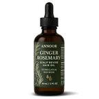 Ginger Rosemary Hair Oil 2 Fl Oz | Nourish, Strengthen, Shine, and Revitalize for Healthy Hair Growth and Scalp Renewal
