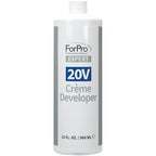 ForPro Expert 20 Volume Crème Developer for Hair Lightening, Gray Coverage & Color Deposit with Standard Lift, 32 Fl Oz
