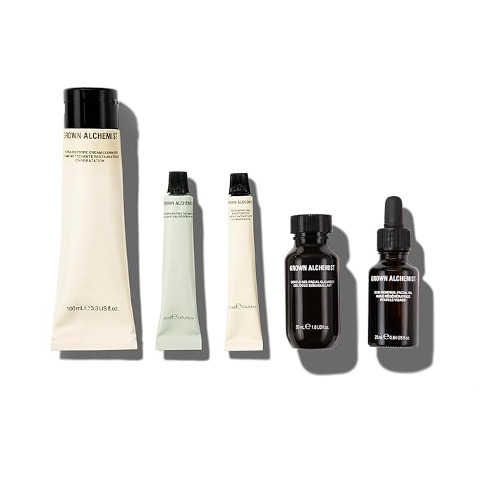 Grown Alchemist Regenerating Night Routine Kit. Ultimate Nighttime Routine for Restored Skin