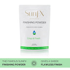 SunFX Post Spray Tan Translucent Finishing Powder | Talc Free | Sunless Tanning Setting Powder | Shimmer | Crisp & Fresh - 1lb