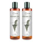 Jojoba Oil - Direct from EIR Oils' Farm in Israel - 100% Pure Carrier Oil for Hair, Face, and Skin - Hand-Picked, Cold-Pressed Carrier Oil (16oz)