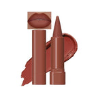 2-in-1 Gradient Nude Lip Liner & Lipstick, Waterproof Long Lasting Matte Lip Liner Pencil, Makeup Smudge proof lip liner with Cone Tip (04#-Sienna)