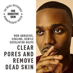 Bevel Facial Skin Care Set for Men - Mens Skincare Kit Routine Includes Face Wash with Aloe Vera, Glycolic Acid Exfoliating Pads, Lightweight Face Moisturizer, Helps Treat Blemishes and Bumps