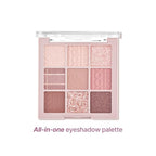 dasique Shadow Palette #16 Violet Knit l Vegan, Cruelty-Free l 9 Blendable Shades in Smooth Matte and Shimmer Finishes with Gorgeous Pearls