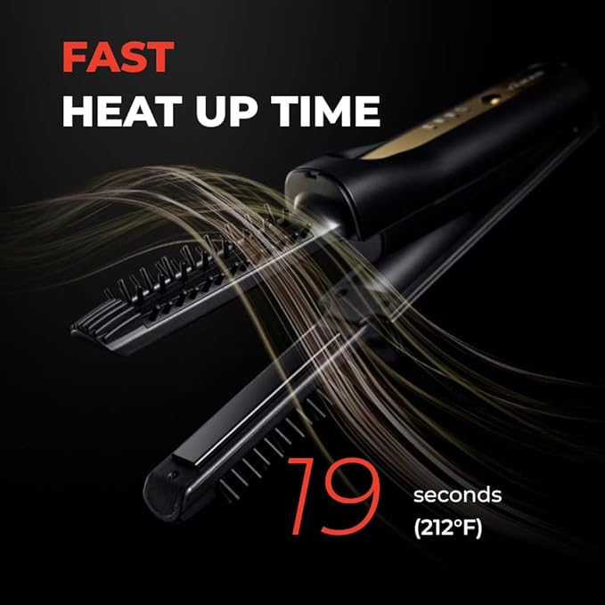 YA-MAN SPA Styler® Cordless Volume + Smooth - Cordless Styling, Reimagined. Hybrid Hot Brush + Flat Iron