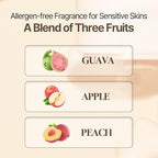 HEVEBLUE Salmon Fruity Centella Body Travel Kit - Body Cream & Body Wash Set, Sensitive Skin, Korean Bodycare, Hypoallergenic, Allergen-free, Salmon PDRN, Travel Size, Bodycare Set