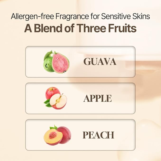 HEVEBLUE Salmon Fruity Centella Body Travel Kit - Body Cream & Body Wash Set, Sensitive Skin, Korean Bodycare, Hypoallergenic, Allergen-free, Salmon PDRN, Travel Size, Bodycare Set