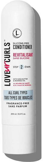 Love Ur Curls - Fragrance Free Conditioner, Hydrating and Detangling for Curly, Wavy and Kinky-Coily Hair for Soft Smooth Curls, Silicone Free 250ml