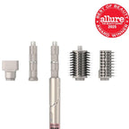 Shark HD430 FlexStyle Air Styling & Drying System, Powerful Hair Dryer Brush & Multi-Styler with Auto-Wrap Curlers, Paddle Brush, Oval Brush, Concentrator Attachment, Stone