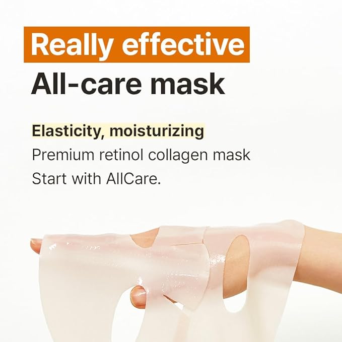 WELLDERMA Retinol Peptide Lifting Restore Hydrogel Fitting Mask, 25g x 4 Sheets – Firming & Hydrating Micro-Hole Sheet Mask with Retinol, Peptide Complex, Collagen Water & Niacinamide