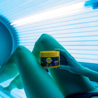 Carroten Intensive Tanning Gel | Browning Indoor/Outdoor Tan Accelerator | Non-Greasy, Water-Resistant with Carrot & Coconut Oil | Vitamin A & E For Moisture & Hydration | 5 Fl Oz + Spatula