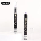 evpct 2Pcs Cream Eyeshadow Sticks Set for Eyes Light Purple & Violet Shimmer Eye Crayon Shadow Brightener Stick Pencil Pen Bulk sombras en crema para ojos 08+09