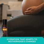 Mambino Organics Oh Baby! Belly Oil for Pregnant Women, Organic Stretch Mark Oil for Pregnancy, Postpartum Skin Elasticity, Hydration, With Tamanu, Shea Butter, Calendula, Vegan, Non-GMO, 2 fl oz