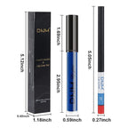 evpct 2Pcs Royal Light Blue Matte Liquid Lipstick and Lip Liner Pencil Makeup Set Blue Lipstick 24H and with Lip Liner Set Waterproof Long Lasting labiales mate 24 horas originales 21#