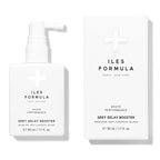 ILES FORMULA Grey Delay Anti Gray Hair Booster – Botanical Leave-In Treatment Spray with Silverfree and Melanogray to Restore Natural Hair Color and Prevent Premature Greying, 1-Month Supply