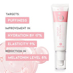 Caffeine Under Eye Cream Serum for Dark Circles, Puffiness and Eye Bags, Firming Treatment for Men & Women with Collagen & Vitamin E, Korean Vegan Facial Serum 30g