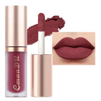 evpct 6Pcs Maroon Red Silky Velvet Matte Liquid Lipstick Lip Gloss Set for Women Long Lasting 24 Hours Color Stay Lipstick labiales matte larga duracion mate 24 horas originales 10#