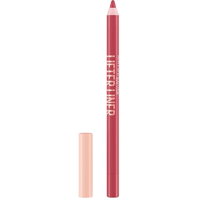 MAYBELLINE Lifter Liner Lip Liner Makeup, Lip Pencil with Hyaluronic Acid For A Fuller, Lifted Make Up Look, Open Late, 1 Count