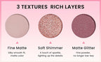 25 Colors Nude Champagne Gold Glitter Matte Shimmer