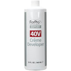 ForPro Expert 40 Volume Crème Developer for Hair Lightening, Gray Coverage & Color Deposit with Maximum Lift, 32 Fl Oz