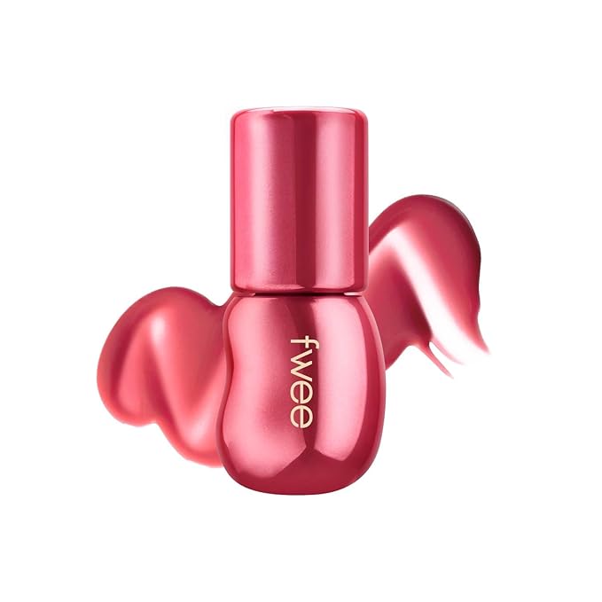 fwee 3D Voluming Gloss 70% (Rich) | Lychee 70% | High Shine, Non-Sticky Lip Gloss for Makeup | Long-Lasting, Moisturizing Gel Formula | 30%, 70% Pigment Options | Stocking Stuffers | 5.3g