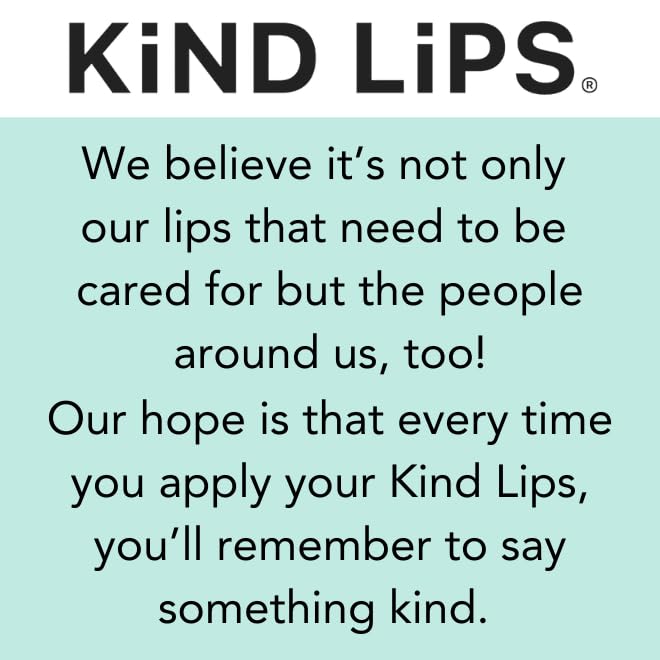 Kind Lips Organic Vanilla Lemon Lip Balm 5-Pack – Refreshing & Comforting Lip Care for Dry, Chapped Lips • 100% Natural, Clean, Gluten-Free, Grain-Free • Made in USA • Family Value chap stick Set