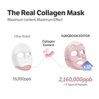 SUNGBOON EDITOR Deep Collagen Overnight Mask Hydrating Mask for Glass Skin, Wrinkle Care, Firming & Pore Refining 2,160,000PPB Collagen + 9 Peptides Stocking Stuffers for Women Korean Skincare, 4ea