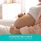 Mambino Organics Oh Baby! Belly Butter, Belly Cream with Shea Butter for Pregnancy, Minimizes Stretch Marks, Vegan, Cruelty-Free, Maternity Skin Care, 2-Pack, 4 fl oz