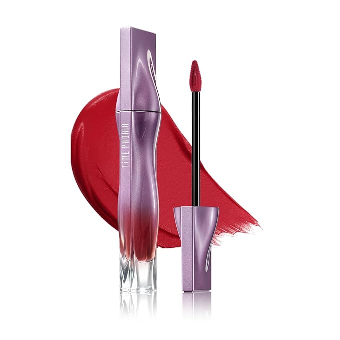 NEBULA VELVET LIP CREAM-Long Lasting Lip Stain, Waterproof and Transferproof Lip Tint, Matte Finish, Smooth Out Lip Lines, Lightweight & High Coverage, Stocking Stuffers (11 BELLATRIX)