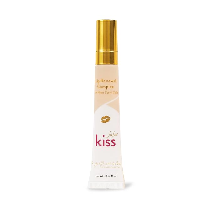 Kiss Lip Renewal Complex by Dr. Anna Cabeca – Botanical Lip Hydrator for Smoothness, Comfort & Daily Confidence – 0.3 oz
