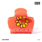 Kitsch BT21 Recycled Plastic Puffy Medium Hair Clips for Women, Medium Claw Clip for Thin & Thick Hair | Ideal Gifts for Women - TATA, 1pc