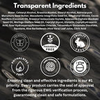 HygieneLab Conditioner for Men- EWG Verified, Best Men's Conditioner for all Hair Types, Unscented - Sulfate and Paraben Free, Lightweight, Hydrating, and Softening Formula, 10 fl oz